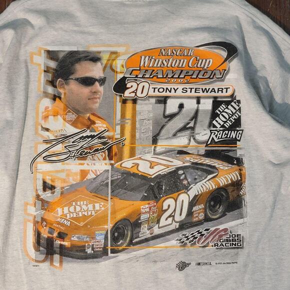 2000's Tony Stewart NASCAR T-Shirt - Picture 2 of 6